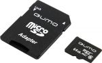 Карта памяти QUMO, Secure Digital Micro 64Gb, SDXC, class 6(4)