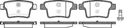 REMSA Колодки задние Ford Mondeo III 1.8/2.0L 00-> 04 (1522073, 1149.10)