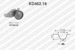 SNR KD452.18 Комплект ремня ГРМ FORD/MAZDA all 1.25/1.4/1.6L 03-> (117SP+GT352.18)
