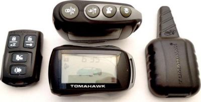 Сигнализация TOMAHAWK G-9000, обратная связь,запуск