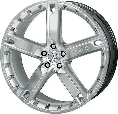 Antera 503 9x20 5x114.3 ET 40 Dia 75 Silver Front Polished