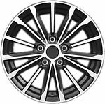 Khomen Wheels KHW1611 (Corolla) 6.5x16 5x114.3 ET 45 Dia 60.1 Gray-FP
