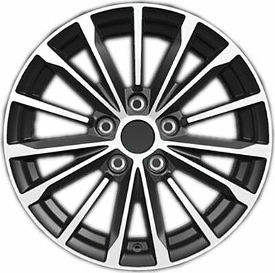 Khomen Wheels KHW1611 (Duster/Terrano) 6.5x16 5x114.3 ET 50 Dia 66.1 Gray-FP