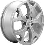 Khomen Wheels KHW1710 (Chery tiggo 7/ 7pro) 7x17 5x108 ET 33 Dia 60.1 F-Silver