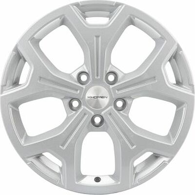Khomen Wheels KHW1710 (Focus) 6.5x17 5x108 ET 50 Dia 63.3 F-Silver