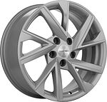 Khomen Wheels KHW1714 (Chery Tiggo 3/Tiggo 3 Pro) 7x17 5x108 ET 45 Dia 60.1 F-Silver