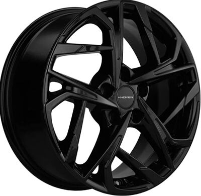 Khomen Wheels KHW1716 (Changan/Geely/Lexus/Toyota) 7x17 5x114.3 ET 45 Dia 60.1 Black