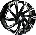 Khomen Wheels KHW1901 (Kia Sportage) 7.5x19 5x114.3 ET 50.5 Dia 67.1 Black-FP