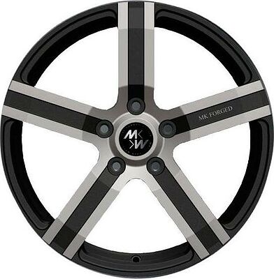 MK Forged Wheels IX 9.5x20 5x130 ET 40 Dia 71.6 polished+black lip