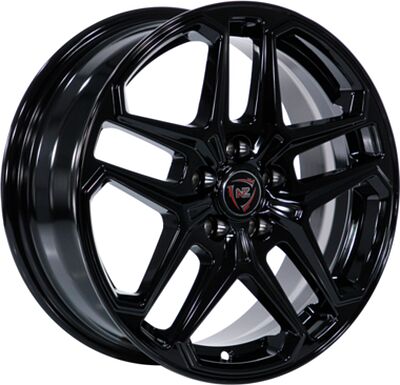 NZ Wheels R-04 6.5x16 5x114.3 ET 40 Dia 66.1 black