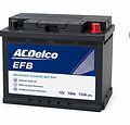ACDelco GM Advantage EFB 19380007 74 А/ч 680 А (EN), обратная полярность, 278×175×175 мм