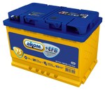 Аккумулятор АКОМ +EFB 6CT-75.1 75 А·ч 750 А (EN), прямая полярность, корпус L3, 278×175×190 мм