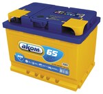 АКОМ Standart 6CT-65.1 LA 65 А/ч 600 А (EN), прямая полярность, корпус L2, 242×175×190 мм