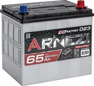 Arnezi EFB Start-Stop E3170650 65 А/ч 560 А (EN), обратная полярность, 230×172×225 мм, D23