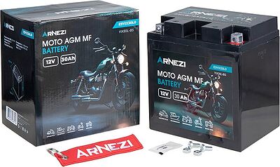 Arnezi мото AGM 30 А/ч обратная под болт (165x127x176)