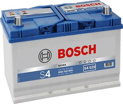 Bosch S4 95 А/ч прямая конус стандарт (306x173x225)