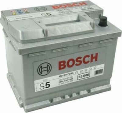 Bosch S5 63 А/ч прямая конус стандарт (242x175x190)