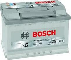 Bosch S5 77 А/ч обратная конус стандарт (278x175x190)