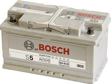 Bosch S5 85 А/ч обратная конус стандарт (315x175x175)