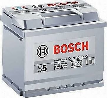Bosch S5 63 А/ч обратная конус стандарт (242x175x190)