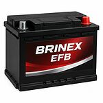 Brinex EFB 075 111 K11 BR 75 А/ч 720 А (EN), обратная полярность, корпус L3, 278×175×190 мм
