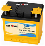 JUST POWER ASIA JPSD23650 65 А·ч 570 А (EN), обратная полярность, 232x173x225 мм