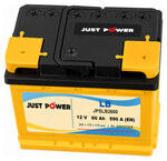 JUST POWER LB JPSLB2600 60 А·ч 590 А (EN), обратная полярность, 242x175x175 мм