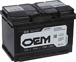 OEM Standard 75 А/ч обратная (278x175x190)