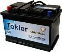 Tokler Universal 95 А/ч обратная конус стандарт (353x175x190)