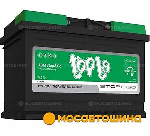 Topla AGM Stop&Go