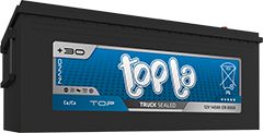 Topla Top Sealed 110 А/ч обратная конус стандарт (330x173x239)
