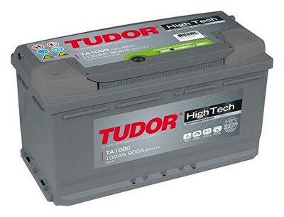 Tudor High-Tech TA852 85 А/ч, 800 А (EN), обратная полярность (315x175x175)
