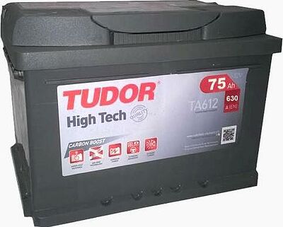Tudor High-Tech 75 А/ч прямая конус стандарт (270x173x222)