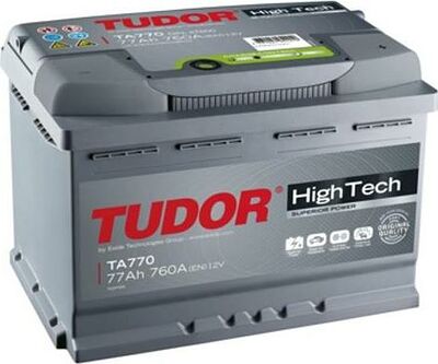 Tudor High-Tech 77 А/ч обратная конус стандарт (278x175x190)
