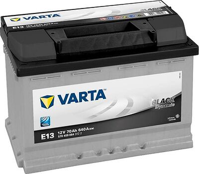 Varta BLACK dynamic 70 А/ч обратная конус стандарт (278x175x190)
