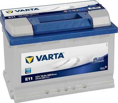 Varta BLUE dynamic 74 А/ч обратная конус стандарт (275x175x190)