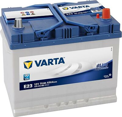 Varta Blue Dynamic E25 75 А/ч, 680 А (EN), обратная полярность (271x175x220), код 575412068
