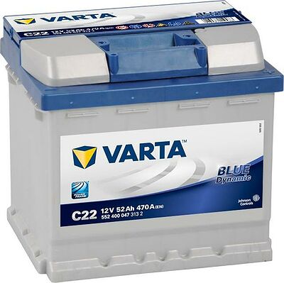 Varta BLUE dynamic 52 А/ч обратная конус стандарт (207x175x190)