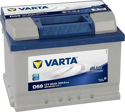 Varta BLUE dynamic 60 А/ч обратная конус стандарт (238x175x175)