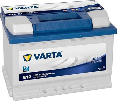 Varta BLUE dynamic 74 А/ч прямая конус стандарт (275x175x190)