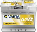 Varta Dynamic AGM A8 60 А/ч 680 А (EN), обратная полярность, 242x175x190 мм, ETN 560901068