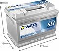 Varta Dynamic SLI E44 77 А/ч 780 А (EN), обратная полярность, 278x175x190 мм, ETN 577400078