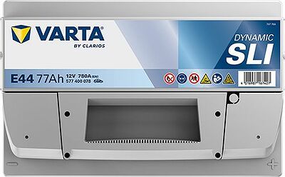 Varta Dynamic SLI E44 77 А/ч 780 А (EN), обратная полярность, 278x175x190 мм, ETN 577400078