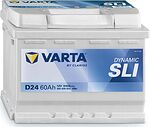 Varta Dynamic SLI D24 60 А/ч 540 А (EN), обратная полярность, 242×175×190 мм, ETN 560408054