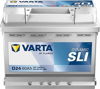 Varta Dynamic SLI D24 60 А/ч 540 А (EN), обратная полярность, 242x175x190 мм, ETN 560408054