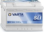 Varta Dynamic SLI E11 74 А/ч 680 А (EN), обратная полярность, 278×175×190 мм, ETN 574012068