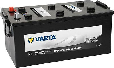 Varta PROmotive Black 220 А/ч прямая конус стандарт (518x276x242)