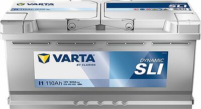 Varta Silver dynamic I1 110 А/ч 920 А (EN), обратная полярность, 393x175x190 мм, ETN 610402092