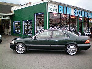 Подбор шин на Acura RL 1998