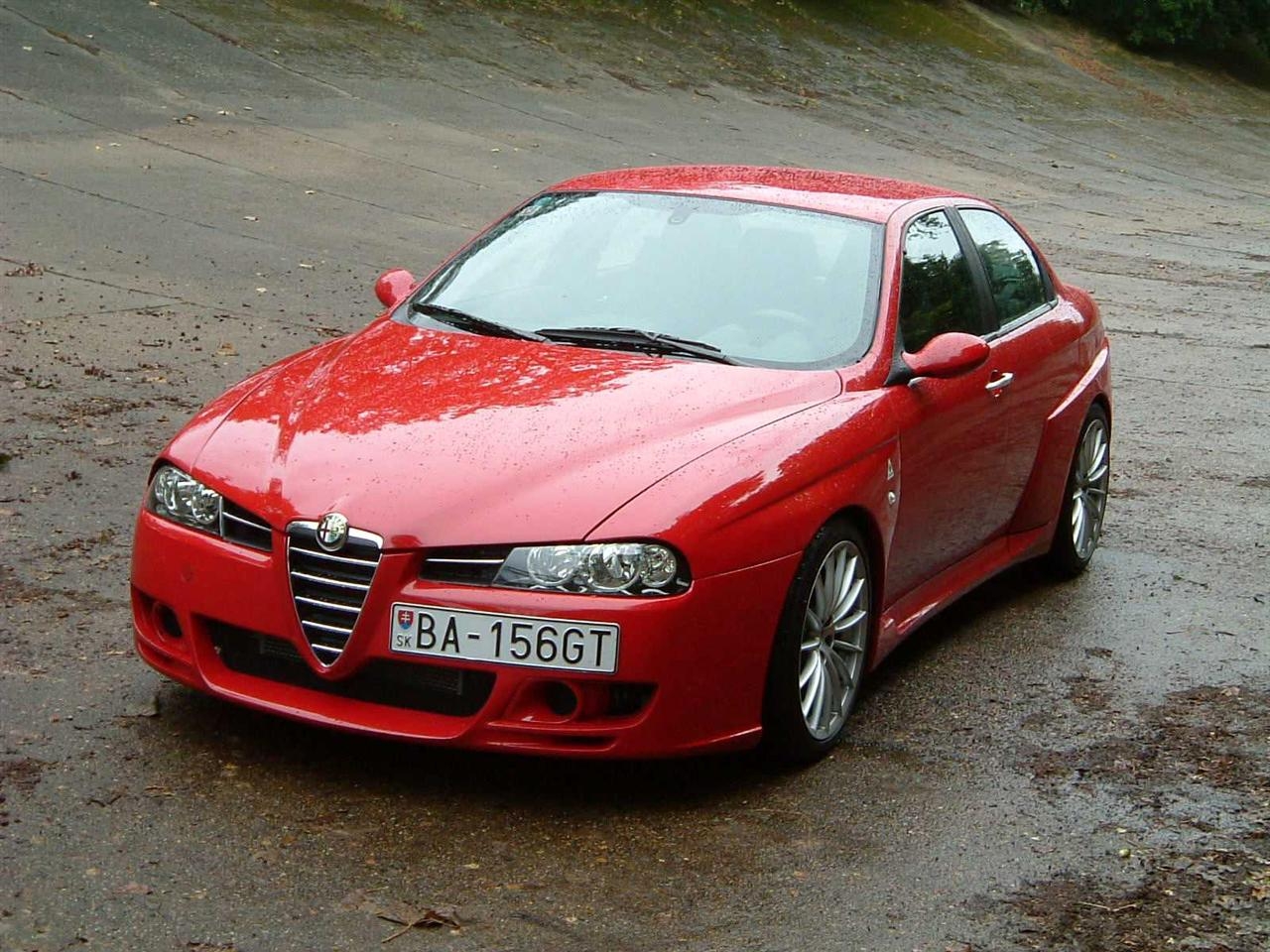 Шины и диски для Alfa Romeo 156 2006 GTA 3.2i, размер колёс на Альфа Ромео  156 GTA 3.2i